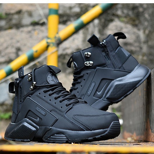Air huarache high top hot sale