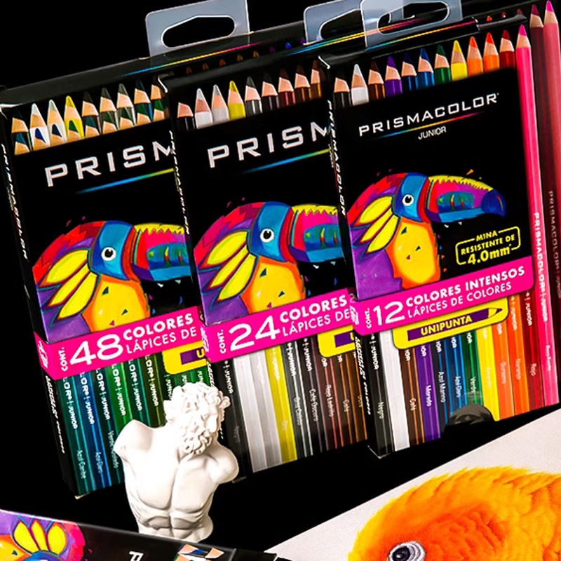  Prismacolor JUNIOR Lápices De Colores   Mm De Grosor De Plomo Dibujo Para Colorear Conjunto De Estudiantes Suministros De Arte Para Artista