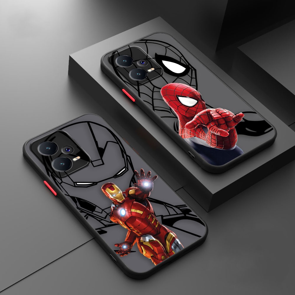 Funda Xiaomi REDMI Note 12 4G Oficial Marvel - Spider-Man - Parcialmente Transparente