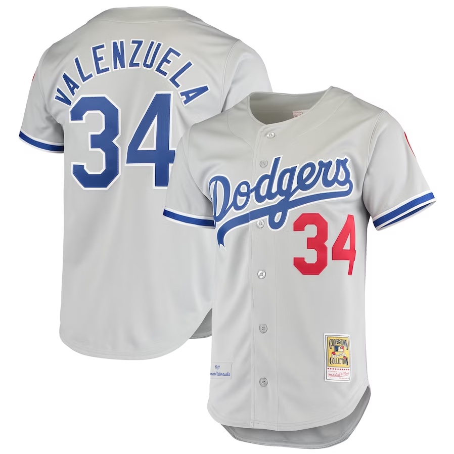 Los Angeles #34 Fernando Valenzuela Jersrys Dodgers Men#WOMEN#YOUTH#Mens  Baseball Jersey Majestic Stitched Professional Sportswear From Kklife,  $18.66