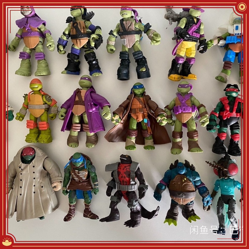 Juguetes De Las Tortugas Ninja 2012 Figuras Tortugas Ninja Shopee