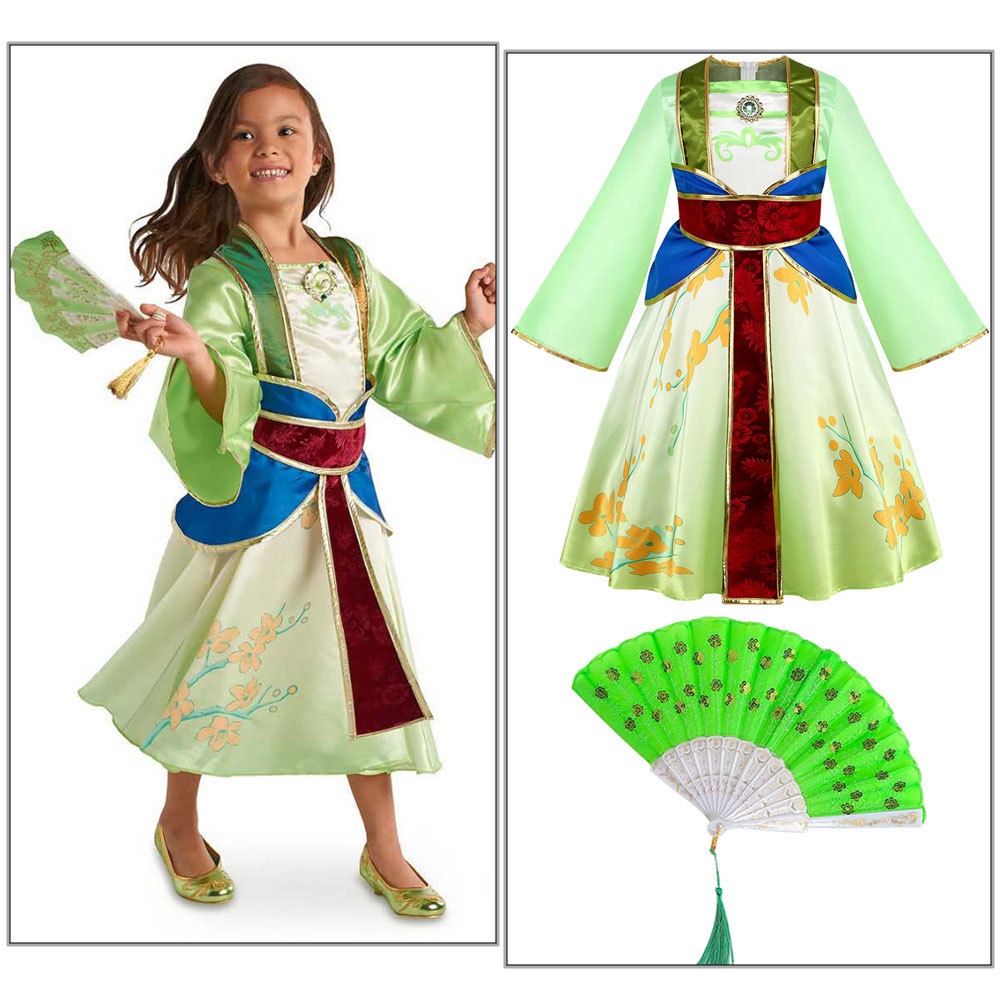 Traje de mulan guerrera sale