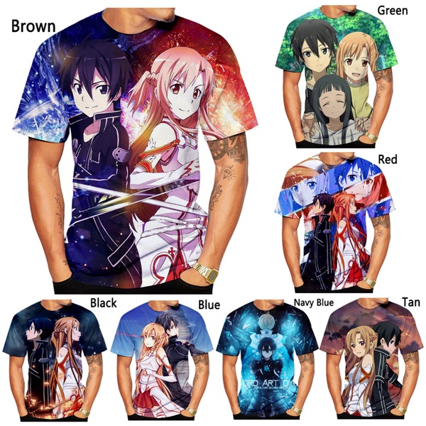 Camisetas de sword art online sale